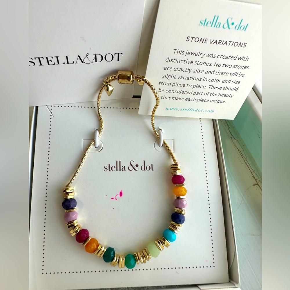 Stella and Dot Anda Intention Wishing Creativity Bracelet